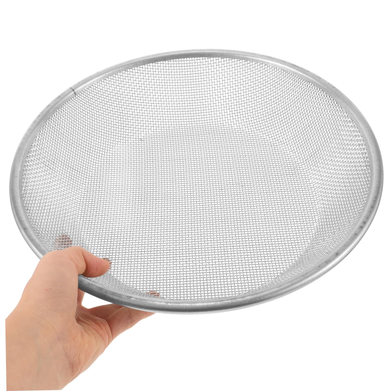 Setaccio Sabbia e Terriccio 30cm in Acciaio Inox per Secchio 5 Galloni