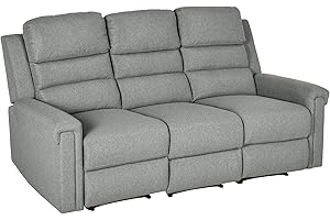 HOMCOM 3 Seat Recliner Couch - The Ultimate Relaxation Destination