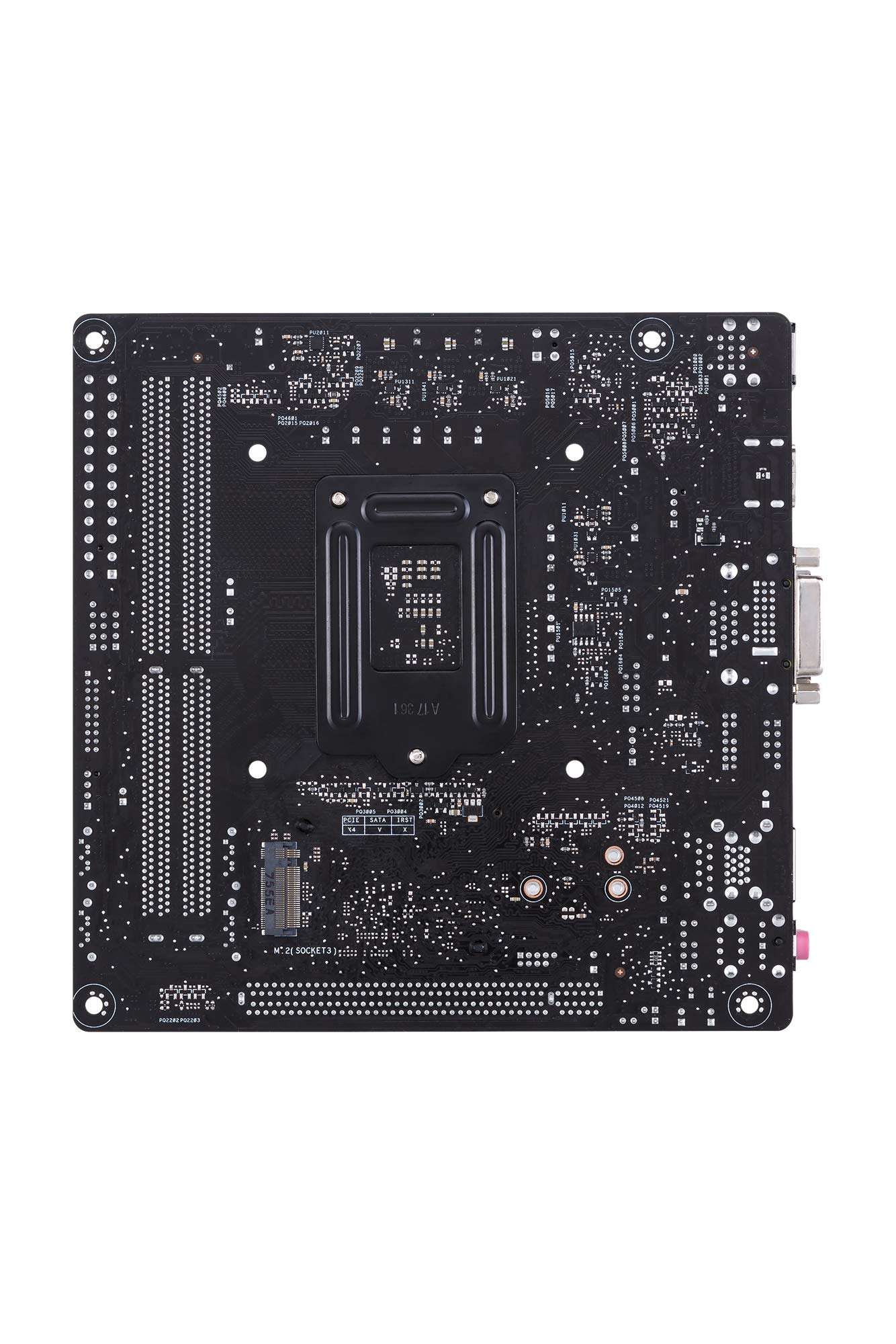 Asus PRIME H310I-PLUS/CSM Scheda Madre Mini-ITX, Intel LGA-1151 con DDR4 a 2666 MHz, Chiave M.2 e Supporto M.2 E, HDMI, SATA 6 Gbps e USB 3.1 Gen1, Nero