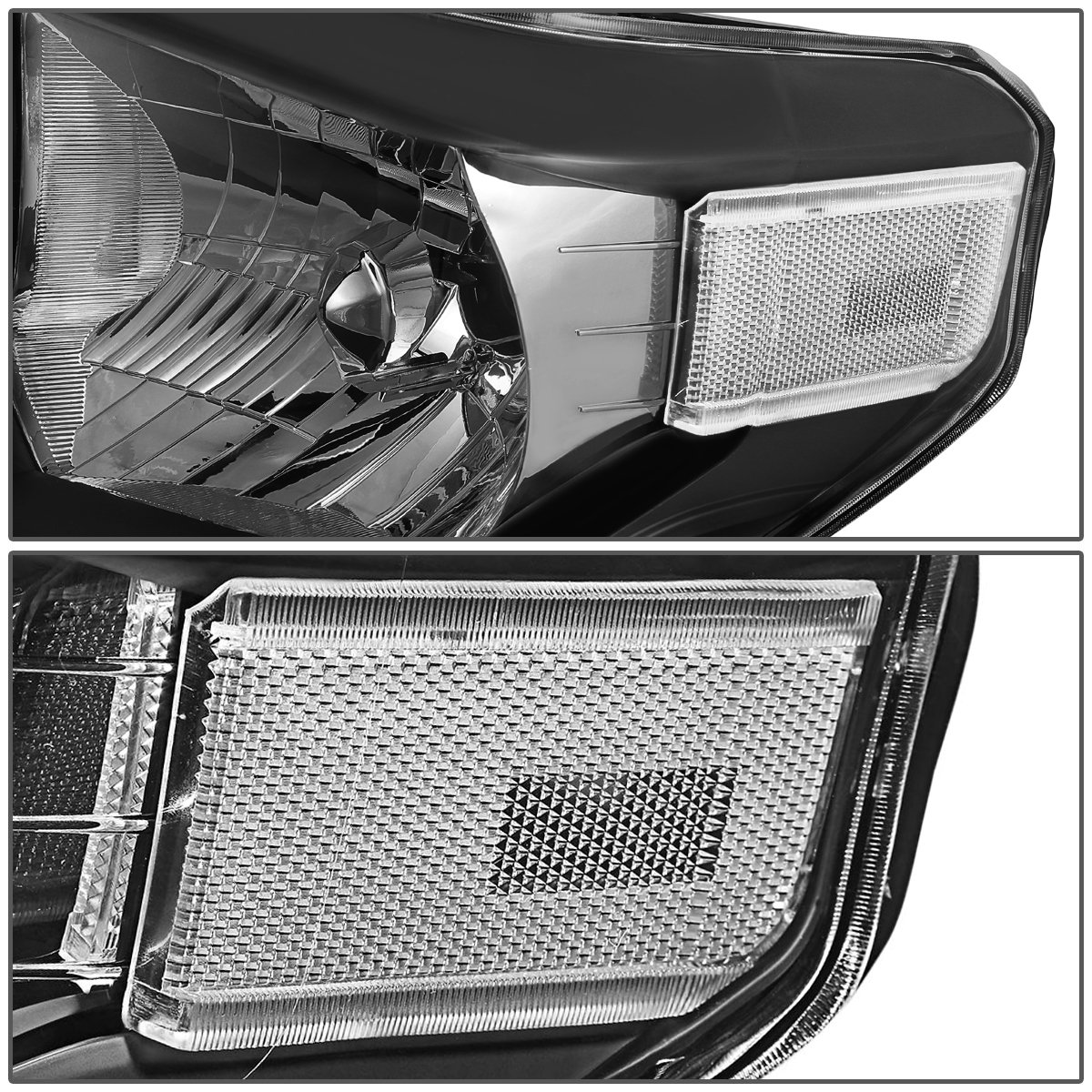 Amazon | DNA MOTORING HL-OH-TTUND14-BK-CL1 ブラックハウジング 