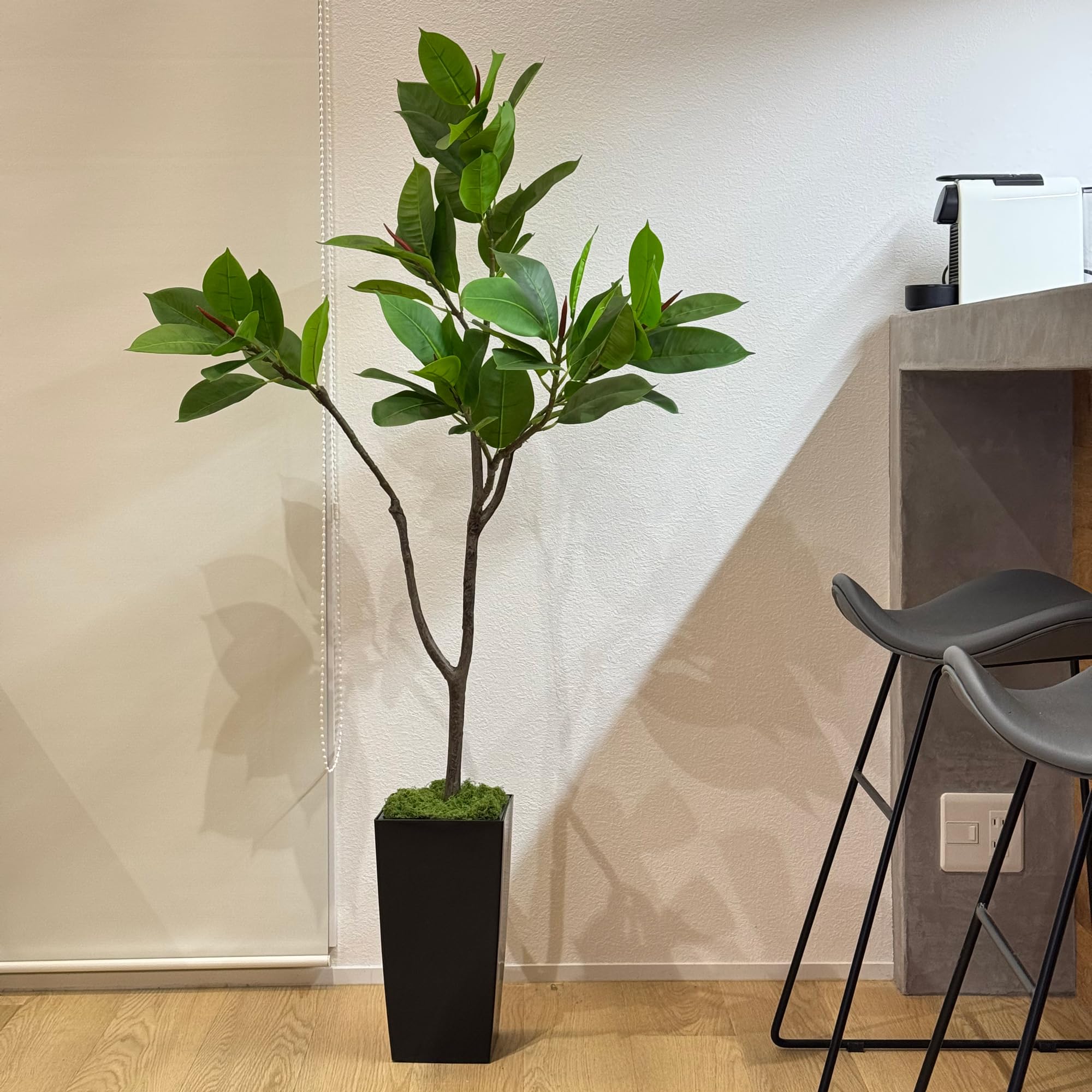 Amazon|人工観葉植物 ゴムの木 140cm 大型 フェイクグリーン Amazon|人工観葉植物 ゴムの木 140cm 大型 フェイクグリーン