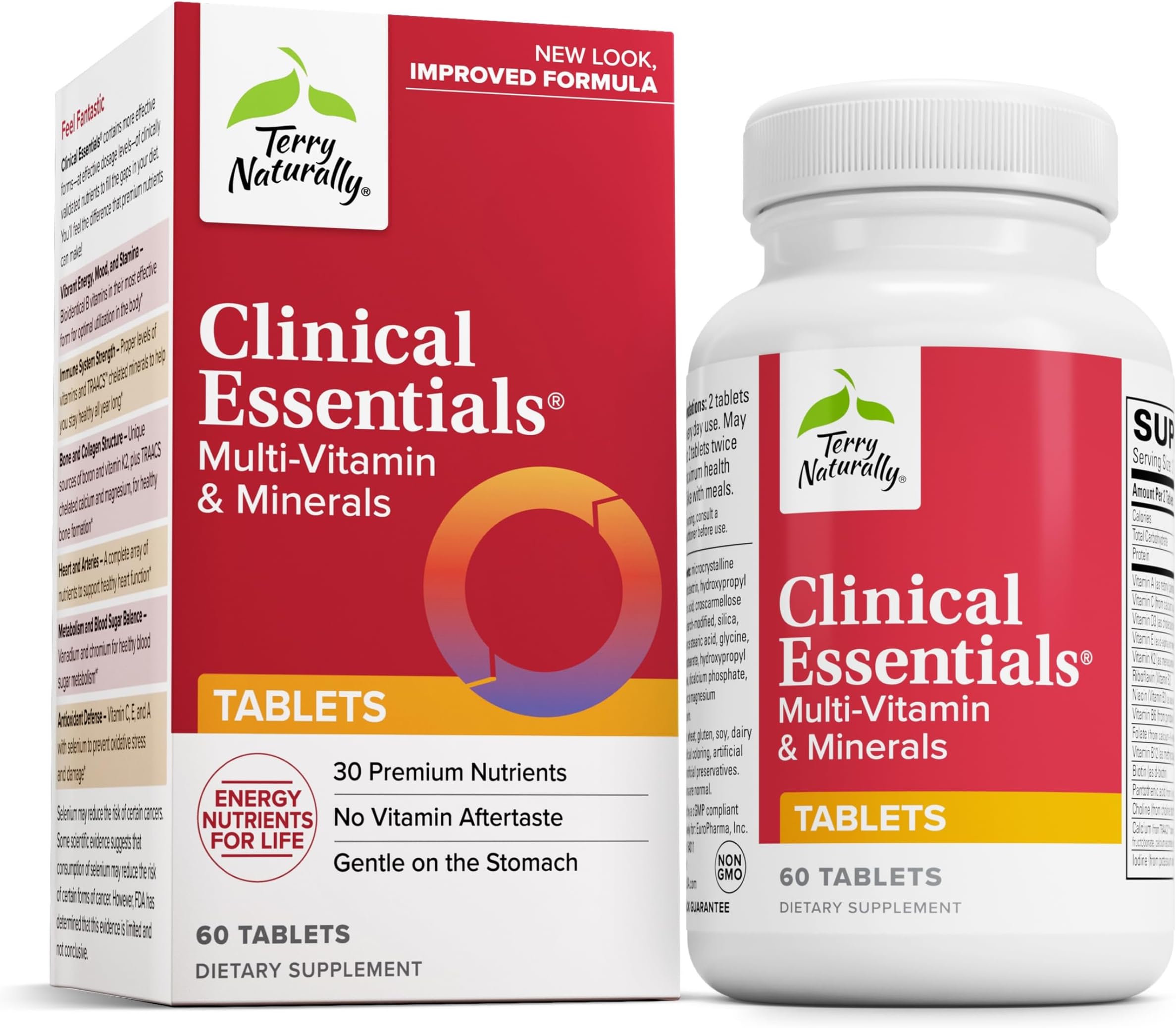 Clinical Essentials - Multi-Vitamin & Minerals - 60 Tablets