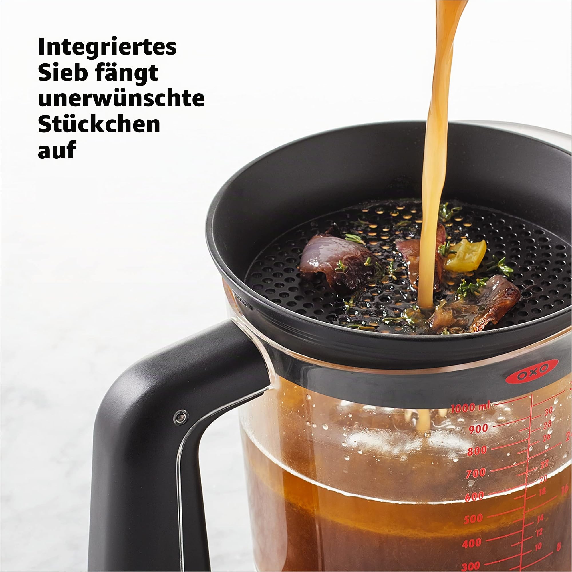 OXO Good Grips Fett-Trennkanne Für Bratensaft 1L