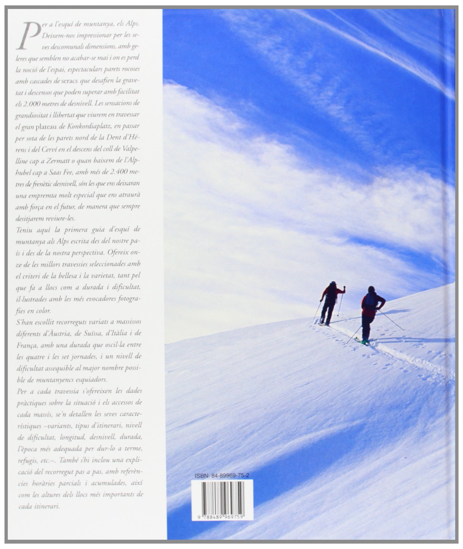Alps amb esquís