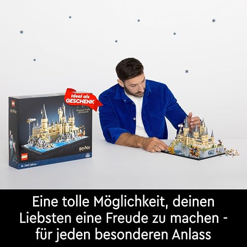 LEGO 76419 Harry Potter Le Château et Le Domaine de Poudlard, Grande Maquette à Construire pour Adultes, Incluant Les Lieux Iconiques : Tour d'Astronomie, Grande Salle, Chambre des Secrets et Autres - 6