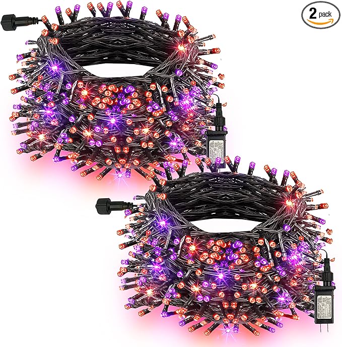 TW SHINE Halloween Lights 400 LED 132FT Outdoor