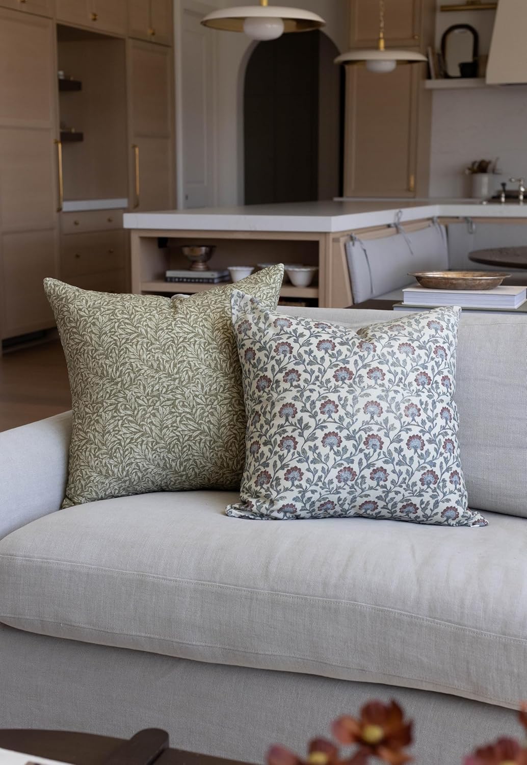 Woven Nook - Fall 2025 4 Pack - Decorative Throw Pillow Covers - Durable Quality & Machine Washable (18x18)