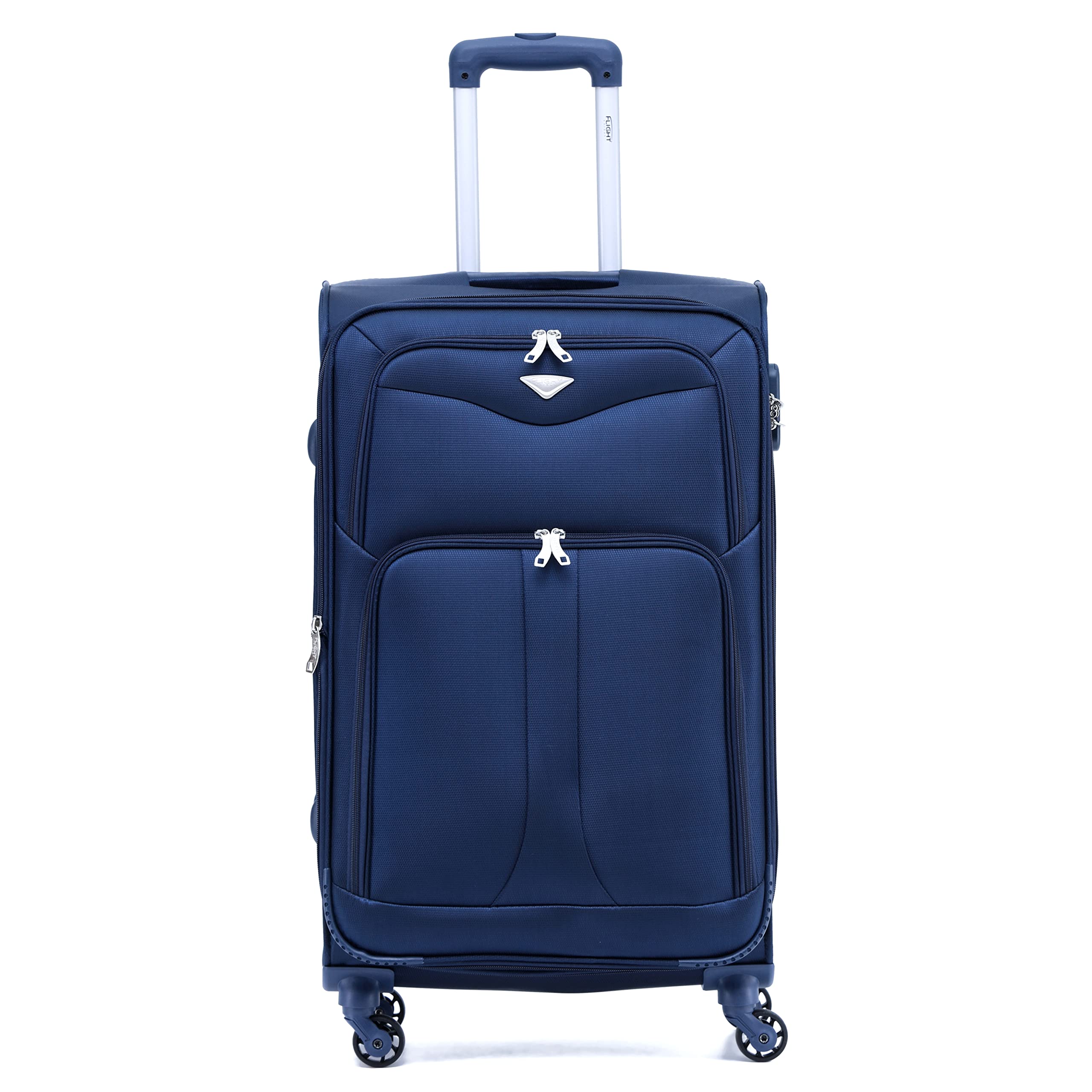 Flight Knight Lightweight 4 Wheel 800D Soft Case Suitcases Anti Crack Cabin & Hold Luggage Options Approved for Over 100 Airlines Including easyJet, BA & Many More! — view 18