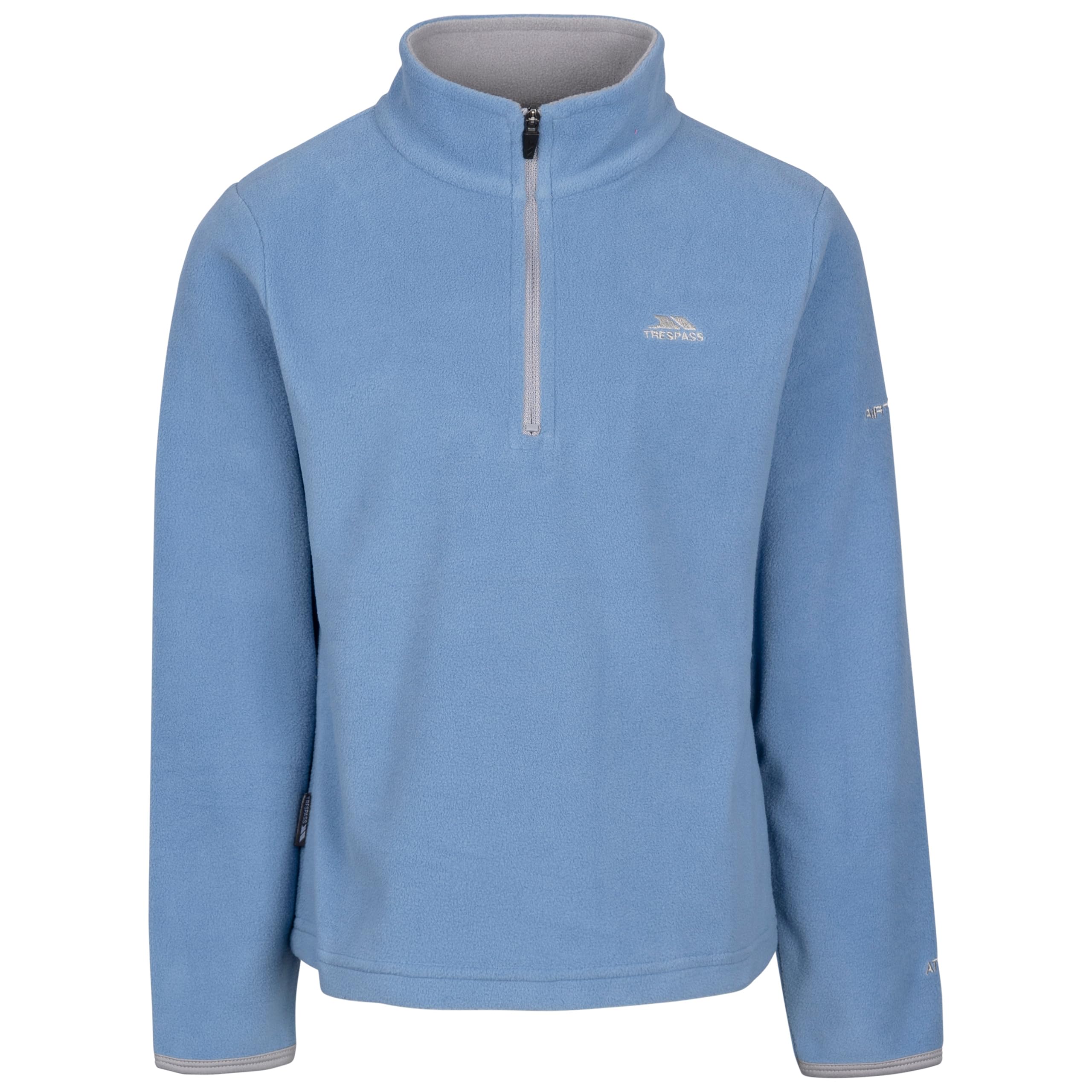 Trespass Girls 1/2 Zip Jumper Pullover Micro Fleece with Airtrap Sybil