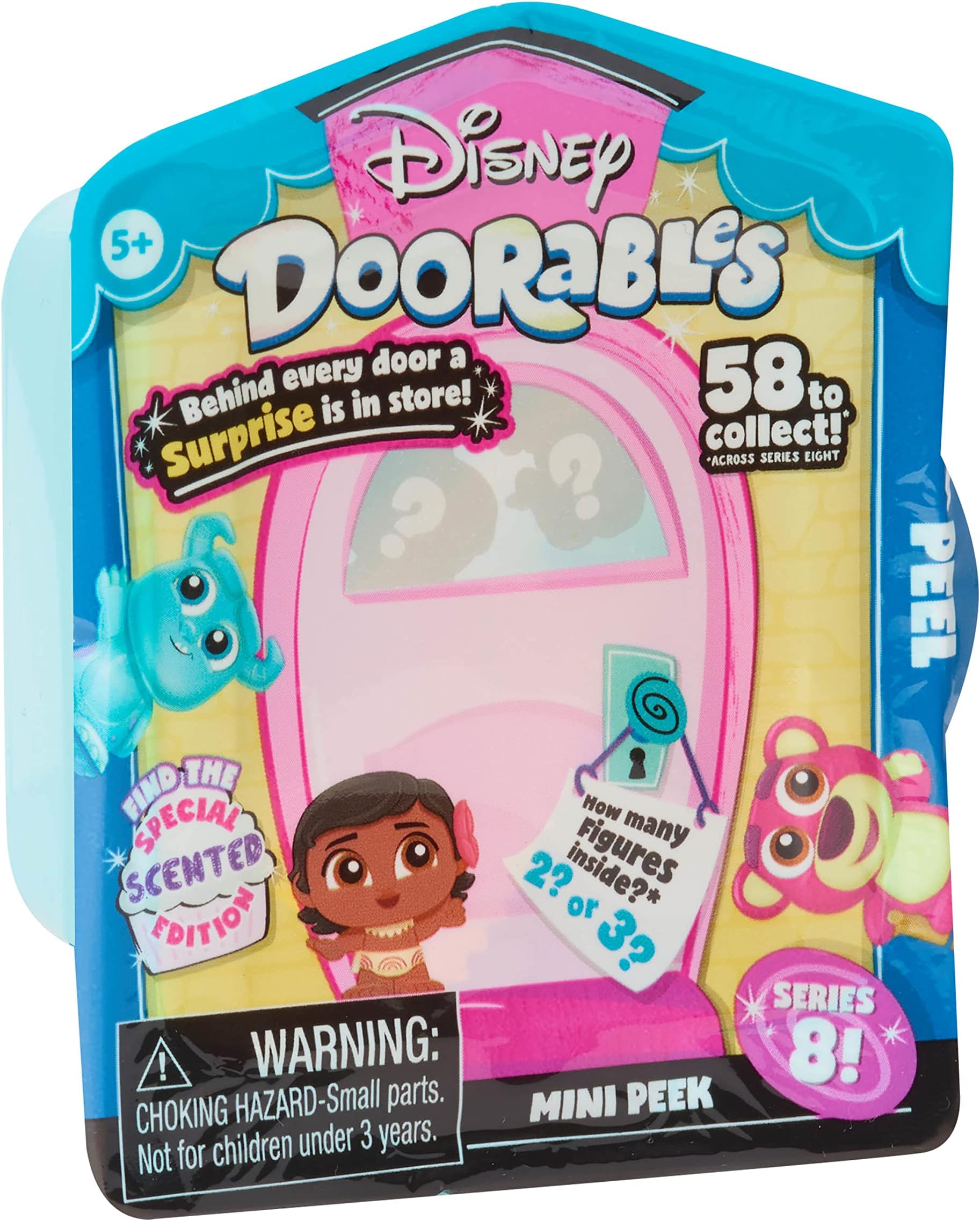 Doorables Series 8 MINI Peek Mystery Pack [2 OR 3 Figures]