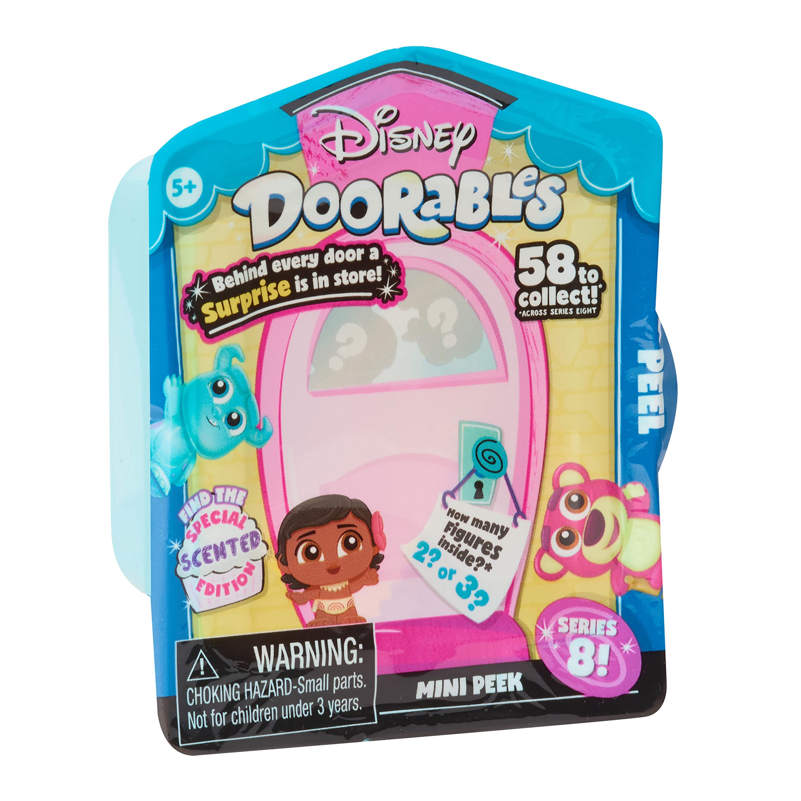 Doorables Mini Peek Series 8 Collectible Figures Multicolor
