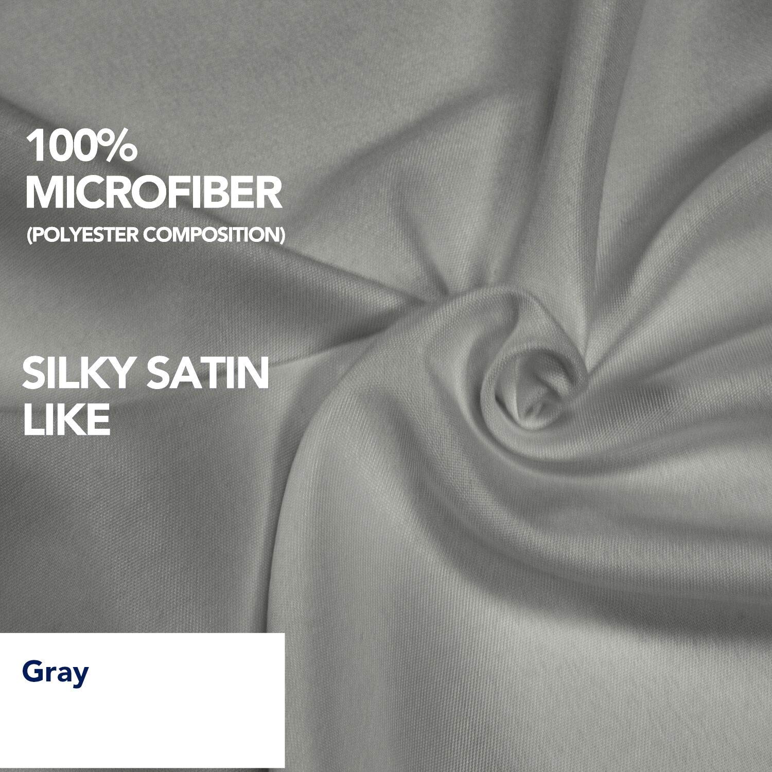 PureFit Wrap Around Ruffled Bed Skirt with Adjustable Elastic Belt 18