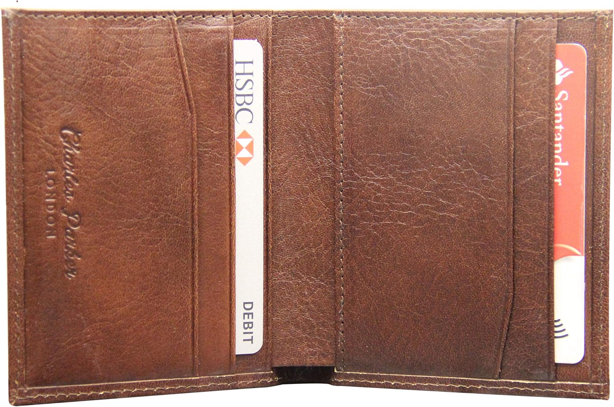 Ultra Slim Leather Wallet, The Most Compact RFID Wallet Card Holder & Gift Box (Compact bi-fold, Portobello)