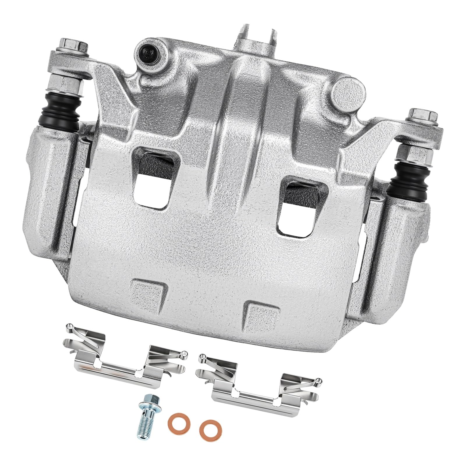 cciyu Front Left Disc Brake Caliper Assembly w/Bracket 19B3123A