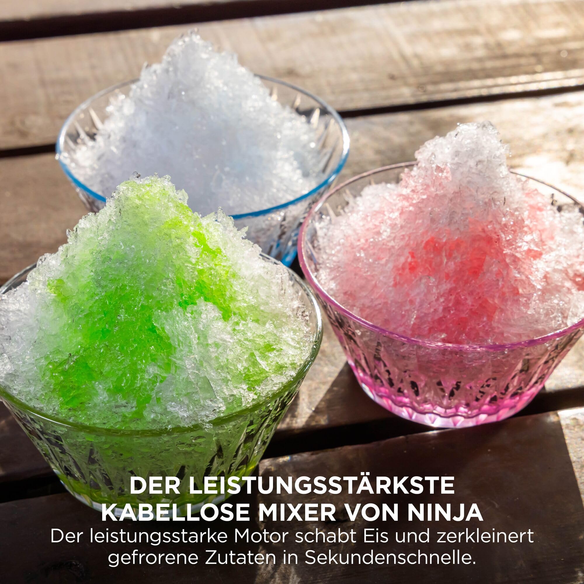 Ninja Blast Max Tragbarer Mixer/Blender/Smoothie Maker, 2 x 570 ml, wiederaufladbar, Mixbecher & auslaufsicherer Deckel, 3 Funktionen, Smoothies, Proteinshakes, Lavendel/Silber BC251EULS