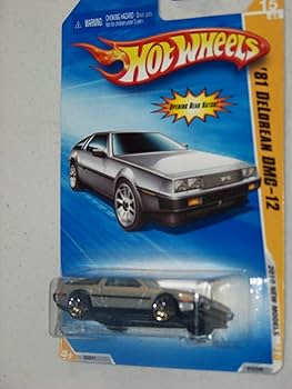 Hot Wheels Delorean DMC-12 2010 New Models 81 Delorean DMC-12
