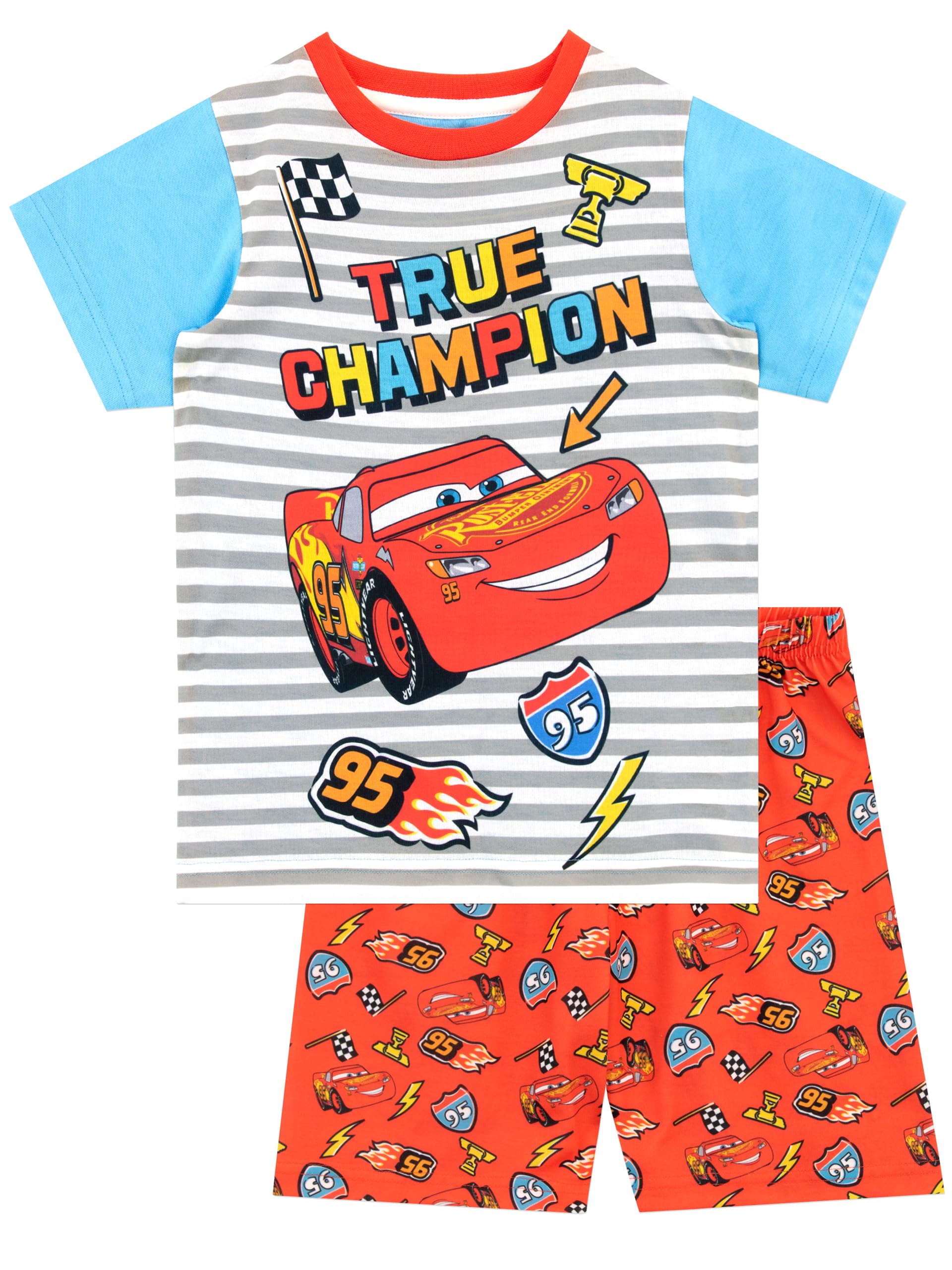 Disney Boys Red Cars Pyjamas Age 4 To 5 Years