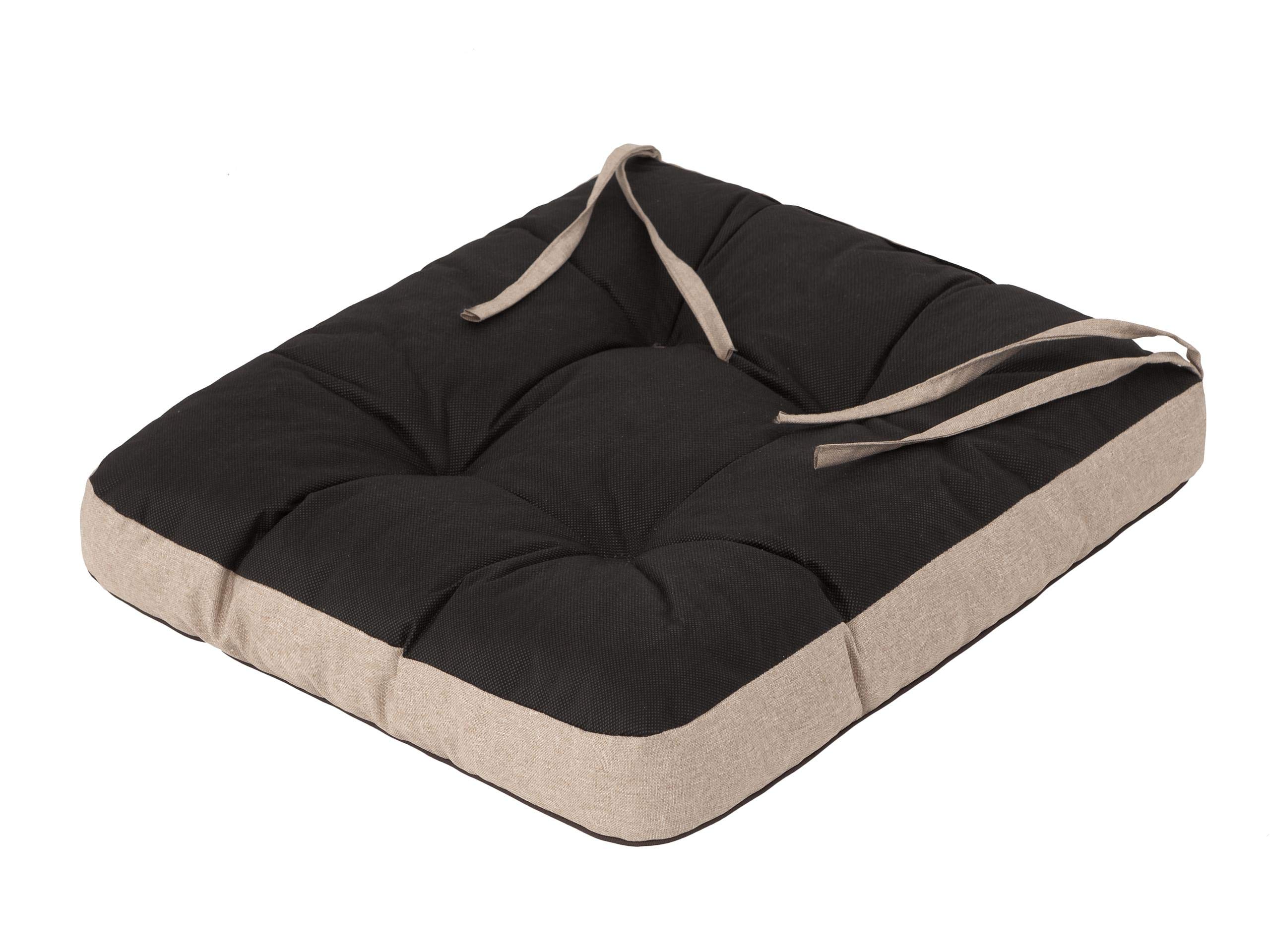 Set Di 4 Cuscini Per Sedie Da Giardino Klara - Morbidi Con Lacci, 49x47 Cm, Interni/Esterni