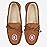 FOCO NCAA Ohio State Buckeyes Mens College Team Logo Moccasin Slippers Shoes, Tan, XL (13-14)