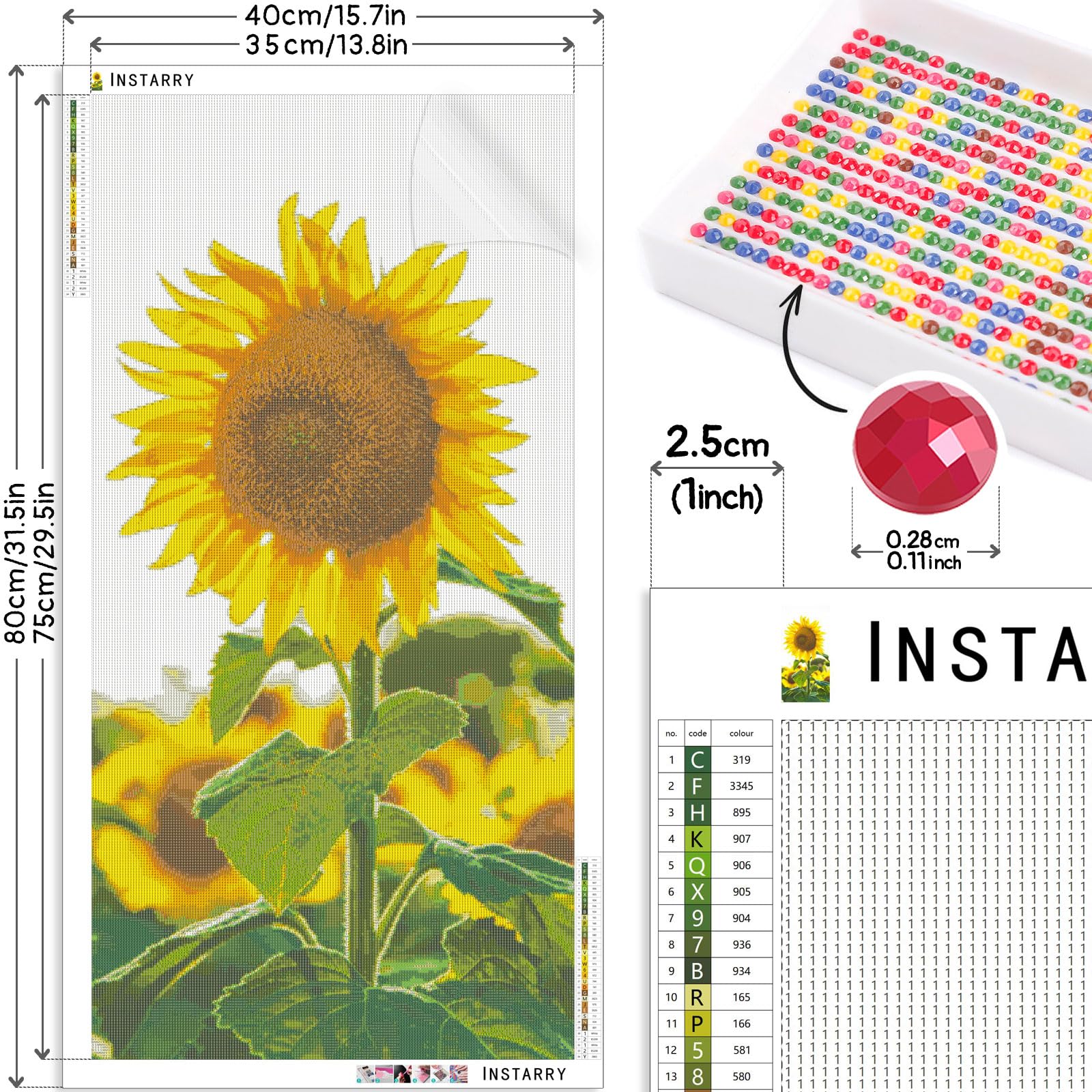 Instarry DIY 5D Diamond Painting Kit Completo Punto De Cruz Diamante Pegaso De Fantasía Aesthetic Room Decor 85x70 Cm