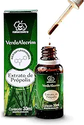 Extrato de Propolis VerdeAlecrim Natucentro 30ml – Própolis Verde Mineira com Teor de Flavonoides e Artepillin C – Extrato de Propolis Natural para Imunidade e Bem-Estar