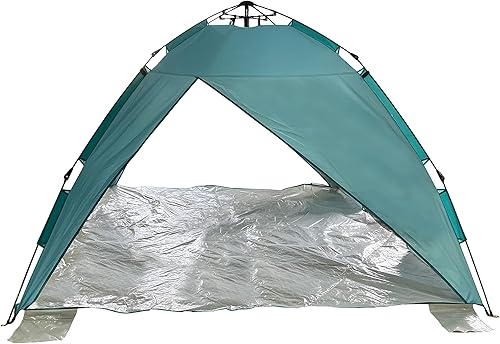 Vista 15 de Bliss Hammocks BHT-A39-TO - Tienda de campaña de playa desplegable con bolsa de transporte para un fácil viaje, protección solar y resistente al