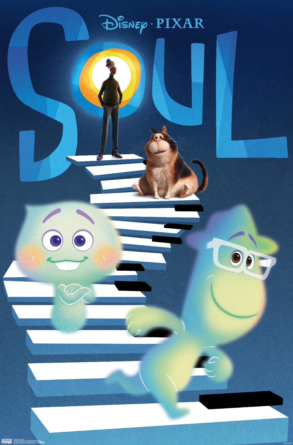 Trends International Disney Pixar Soul Piano Wall Poster, x 34