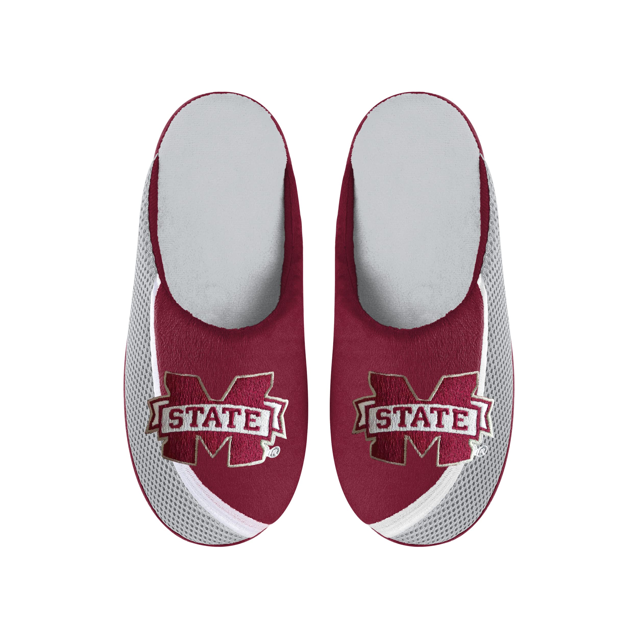 FOCO Men's NCAA 2022 Big Logo Color Edge Slipper