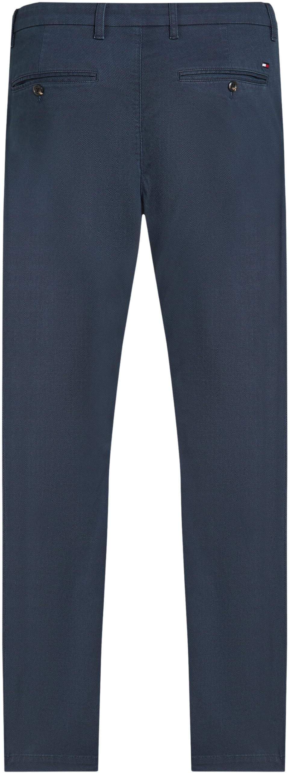 Tommy Hilfiger Herren Chino Hose Bleecker Printed Structure Slim Fit