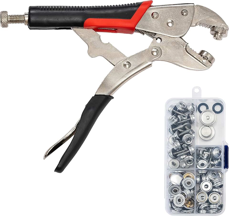 leather snaps and fasteners