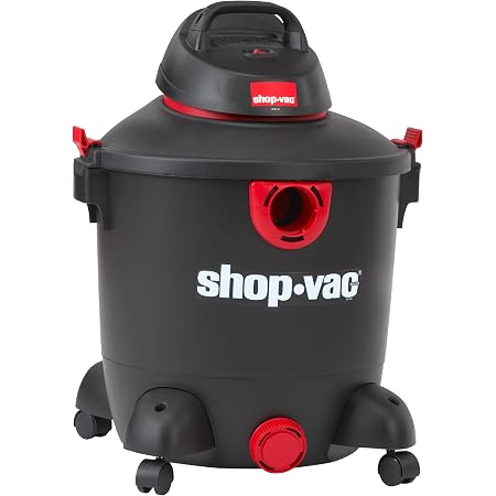 Amazon.com: Shop-Vac 5985300 - Aspiradora clásica para seco húmedo, 12  galones y 5.0 picos, color negro/rojo : Industrial y Científico