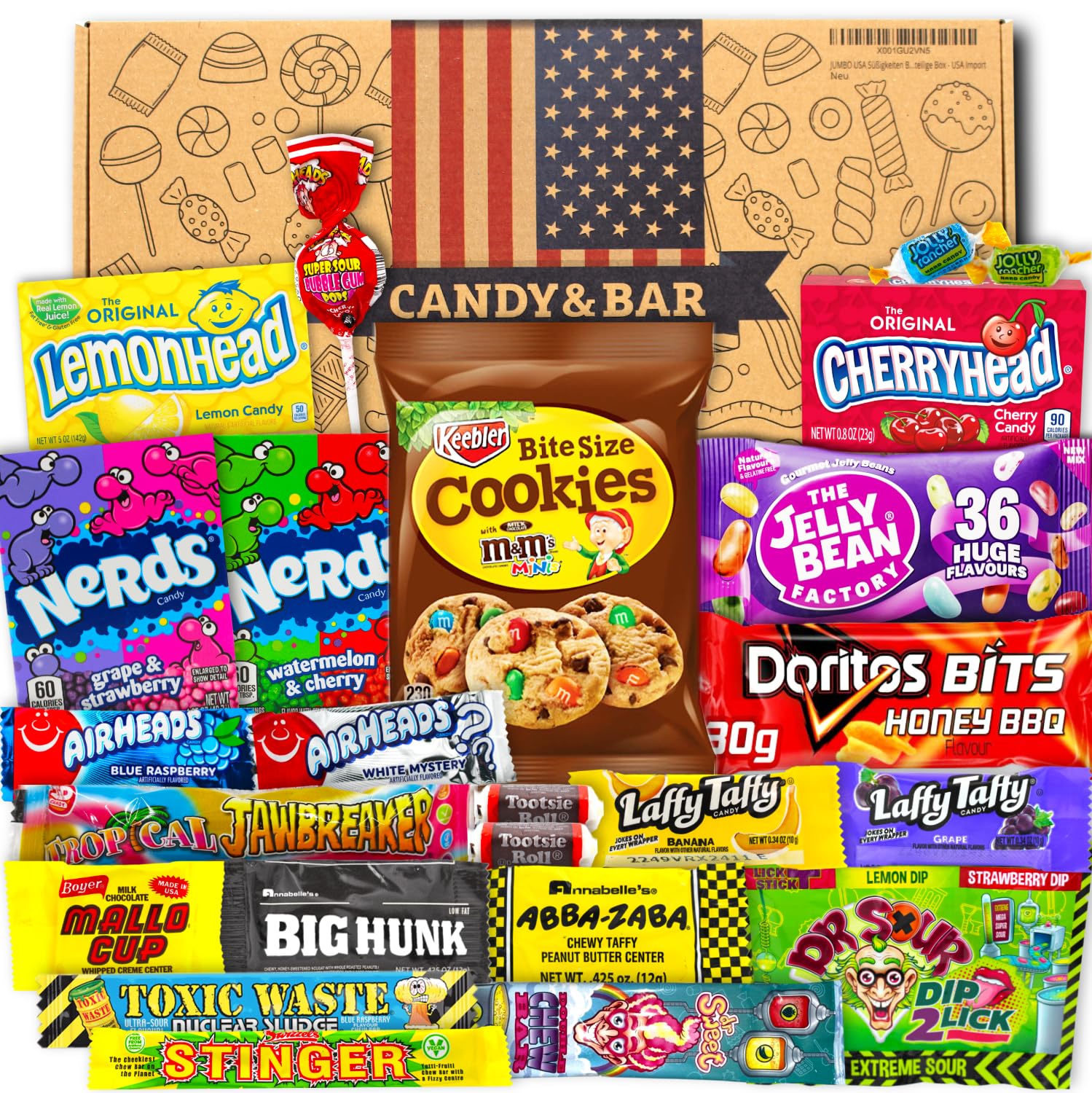 JUMBO USA Candy Box
