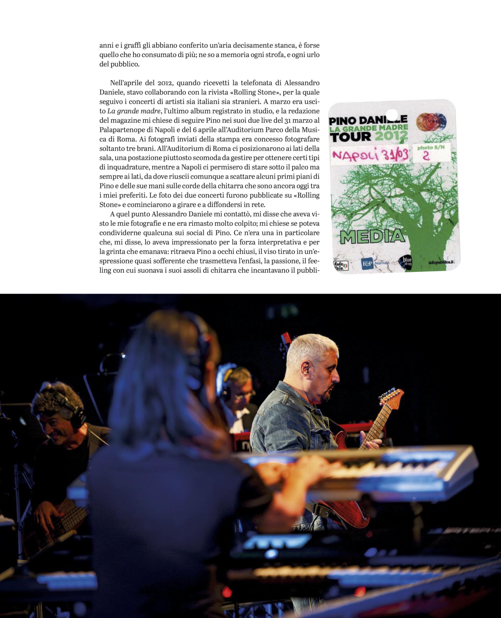 Pino Daniele. Access all areas. Ediz. illustrata