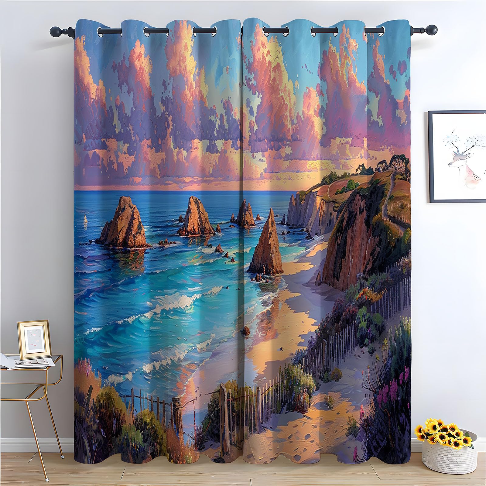 Rideaux occultants anti chaleur pour retrouver le sommeil en chambre