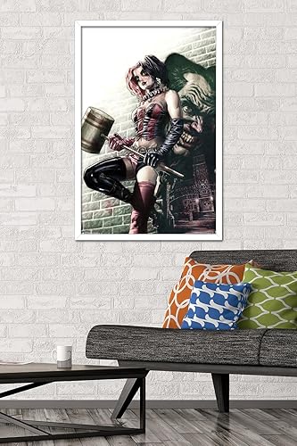 Miniatura 17 de Trends International DC Comics - Póster de pared de Harley Quinn, 22.375 x 34 pulgadas, versión premium sin marco