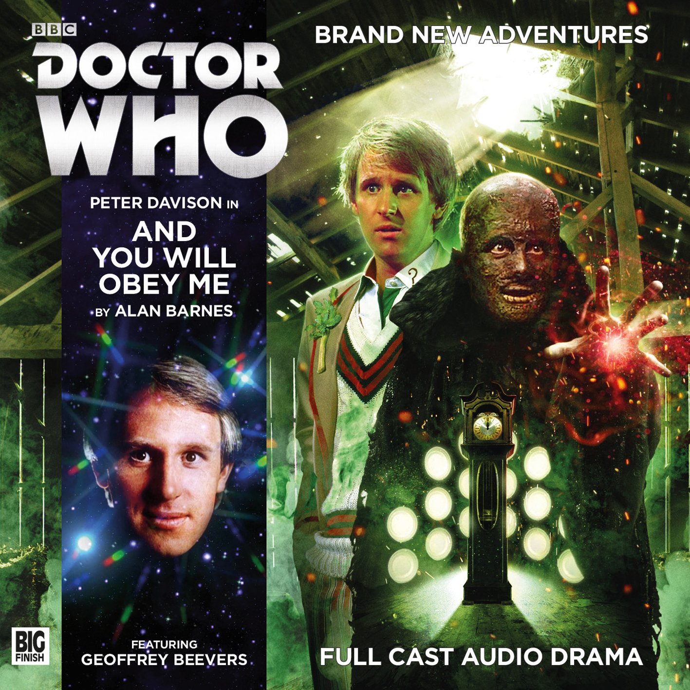 Doctor Who And You Will Obey Me - Big Finish CD Peter Davison
