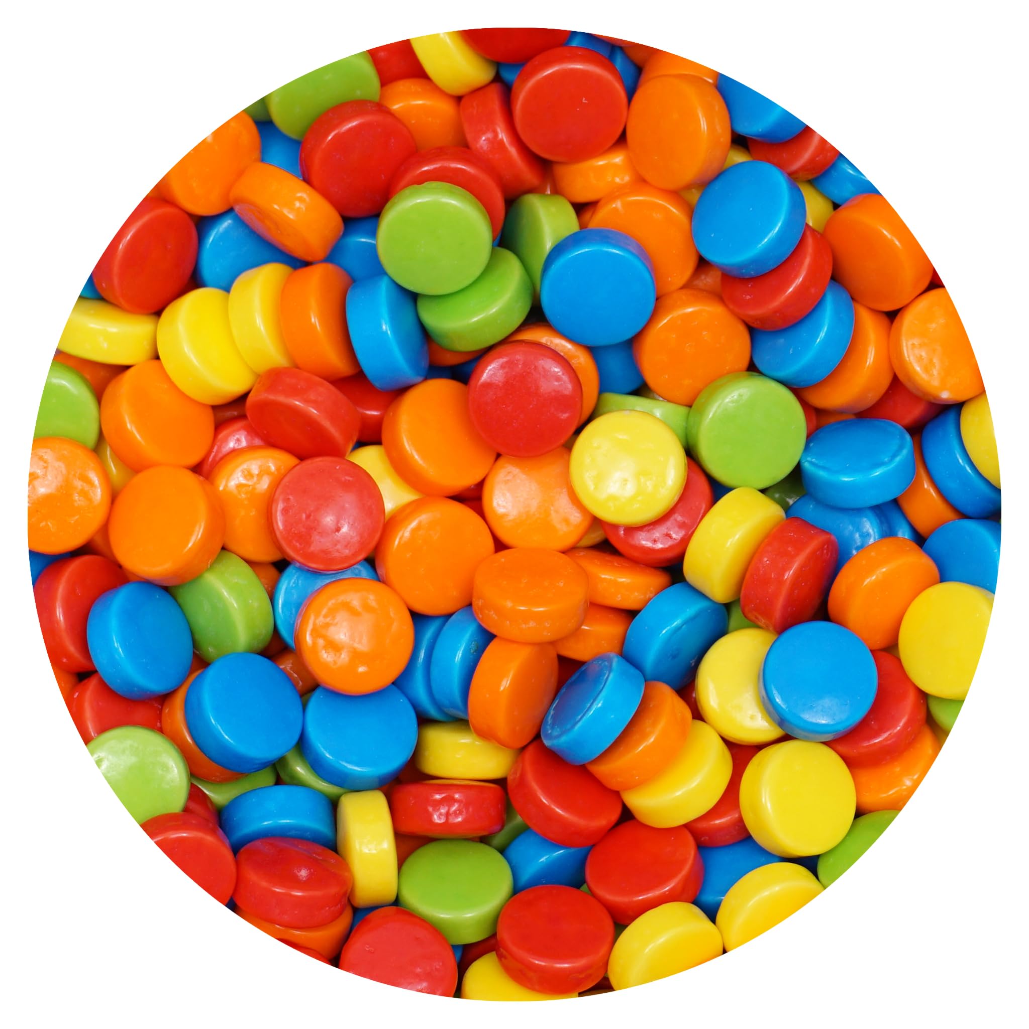 Pucker Ups, 2 Pound Bulk Bag, Sour Candy, Assorted Fruit Hard Candy Flavors