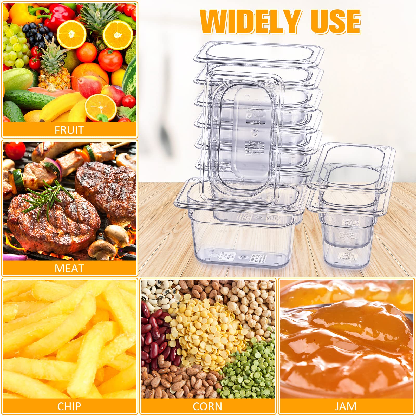 Mumufy Commercial Food Pans