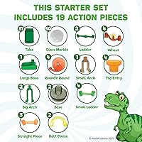 Vista 5 de Juego Marble Run Starter de Marble Genius, juguete STEM para niños de 4 a 12 años - 130 piezas completas