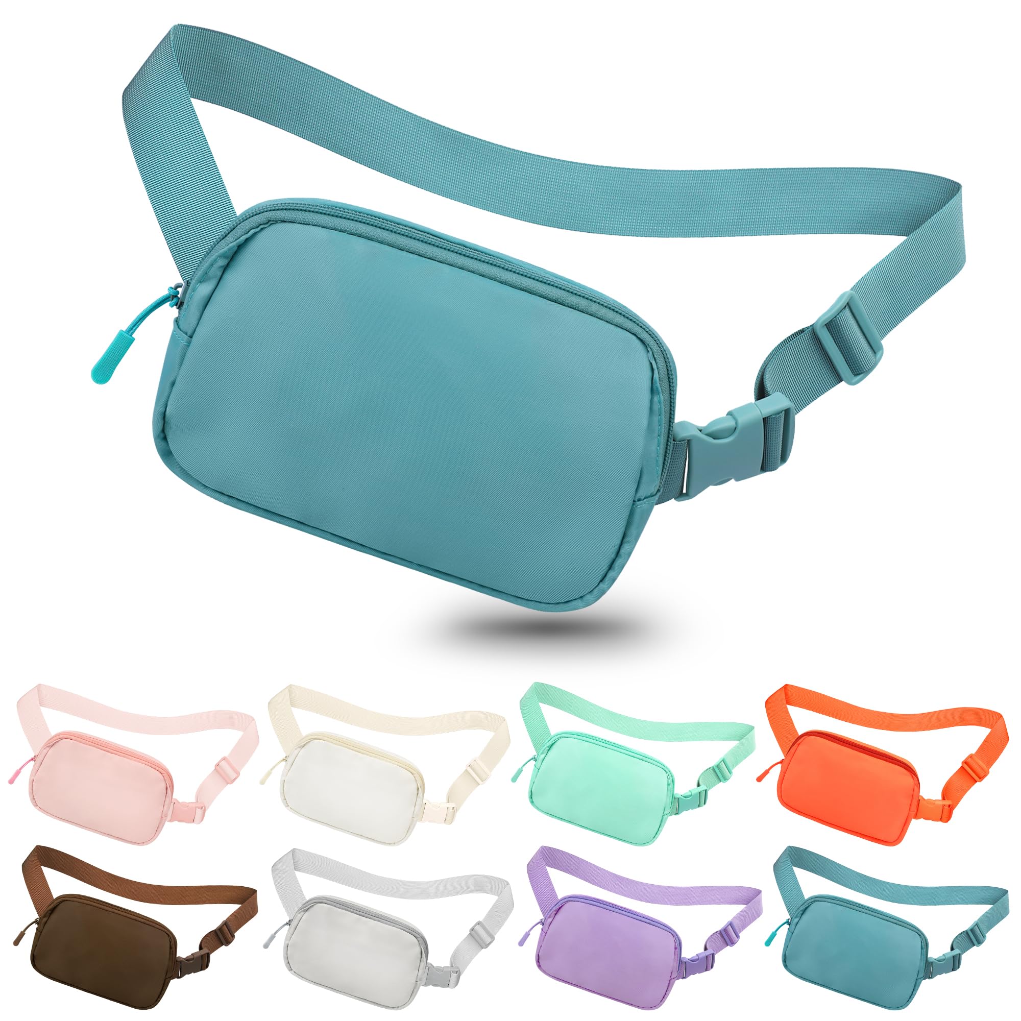 Fanny Pack Crossbody Bag for Women and Men Belt Bag for Hiking Bum Bag with Adjustable Strap Casual