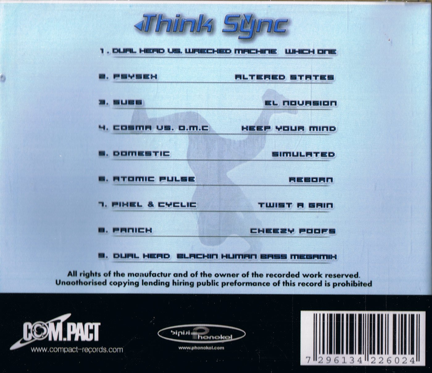 Think Sync - Israeli Progressive Trance Compiled by Domestic & Pixel