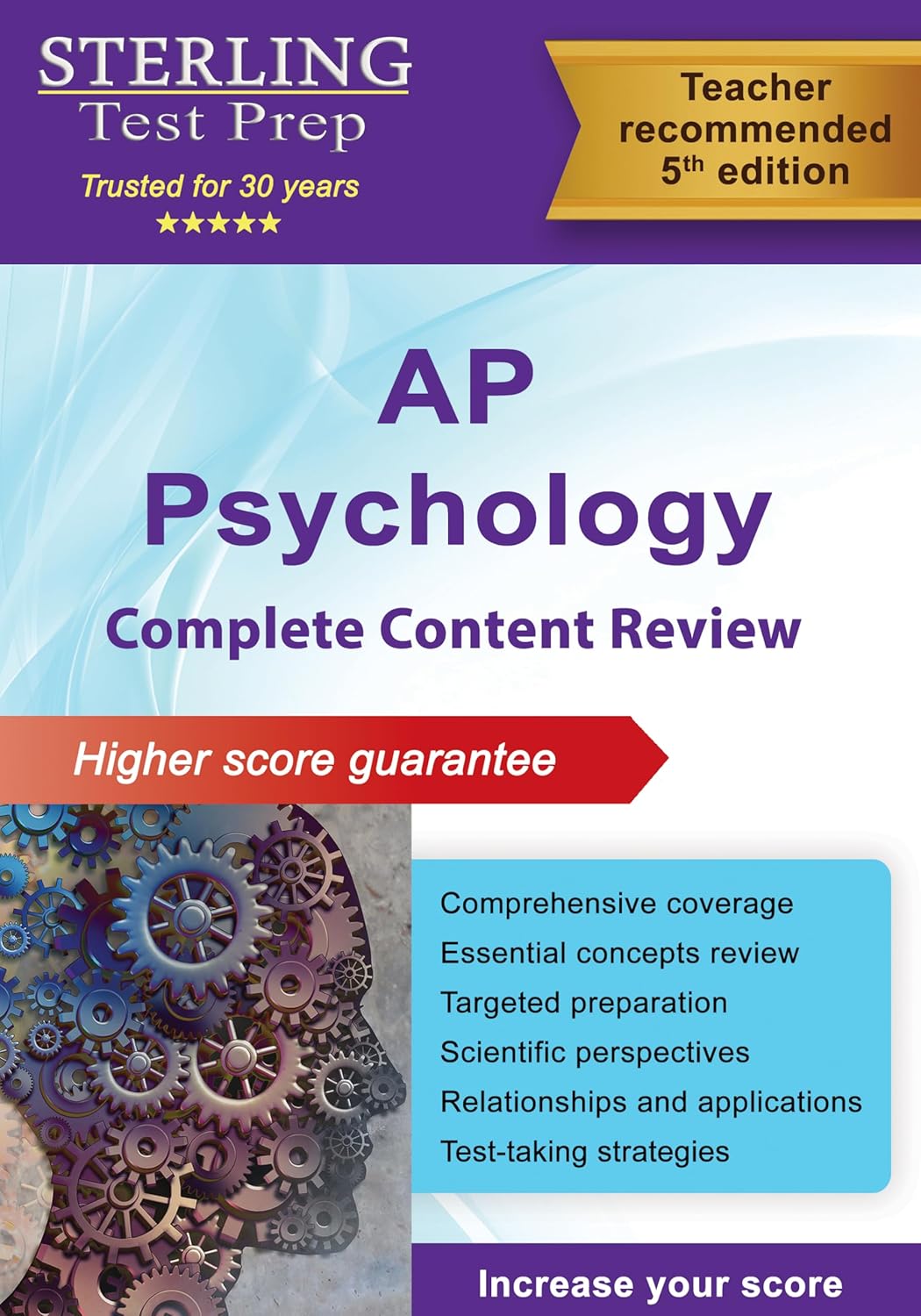 Sterling Test Prep AP Psychology: Complete Content Review for AP Psychology Exam      [Print Replica] Kindle Edition