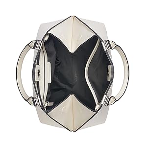 Calvin Klein Granite Geometric Satchel  2 in 1, Vegan Leather, 2 Pockets