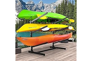 Adjustable Freestanding Kayak Storage Rack Stand