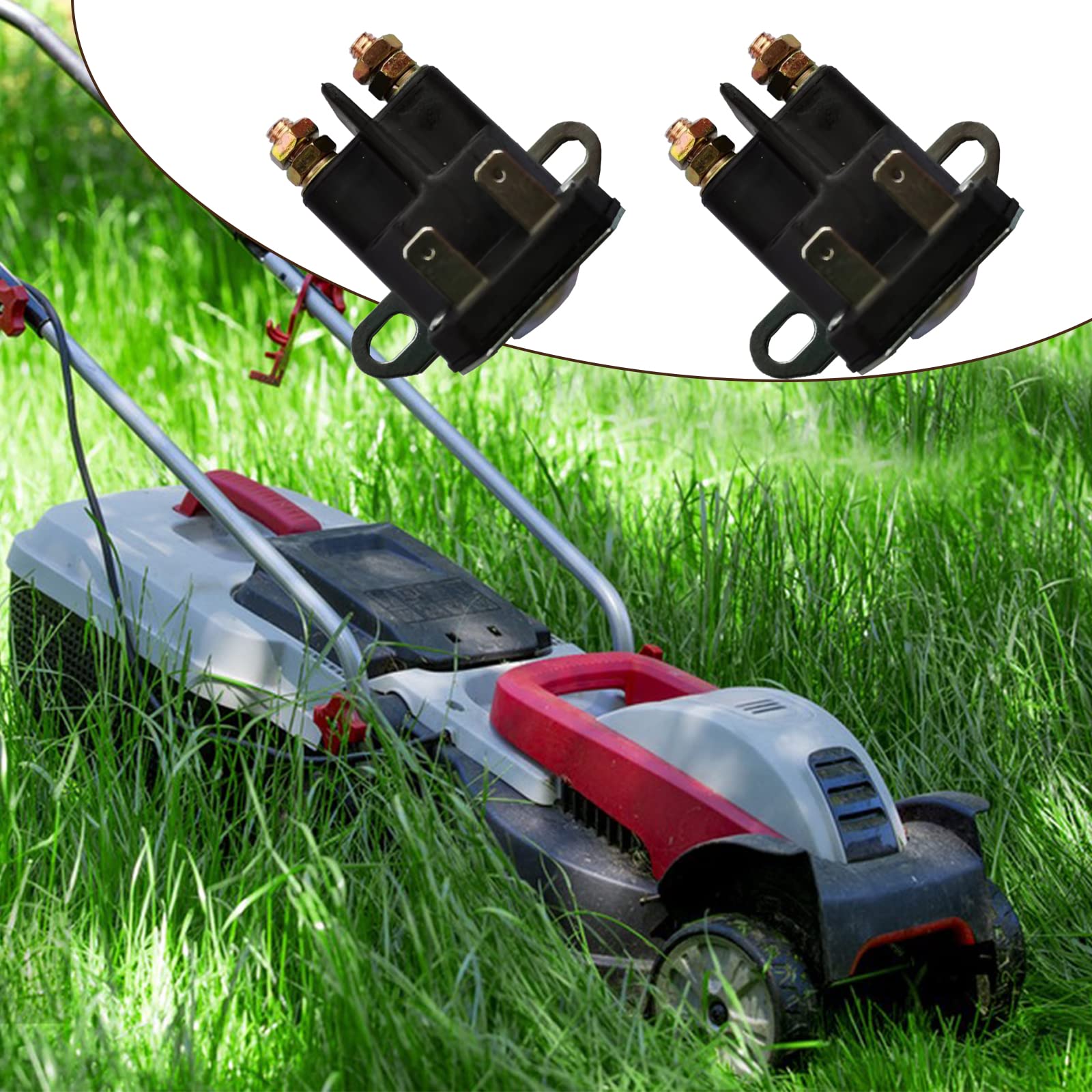 Relè Solenoide Avviamento 12V 4 Terminali Per Trattorini Tosaerba | Compatibile Cub Cadet, MTD, Trombetta | OE AM138068, AM133094 - Foto 13