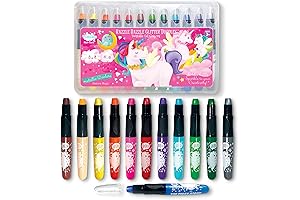 Glitter Gel Crayons for a World of Rainbow Magic