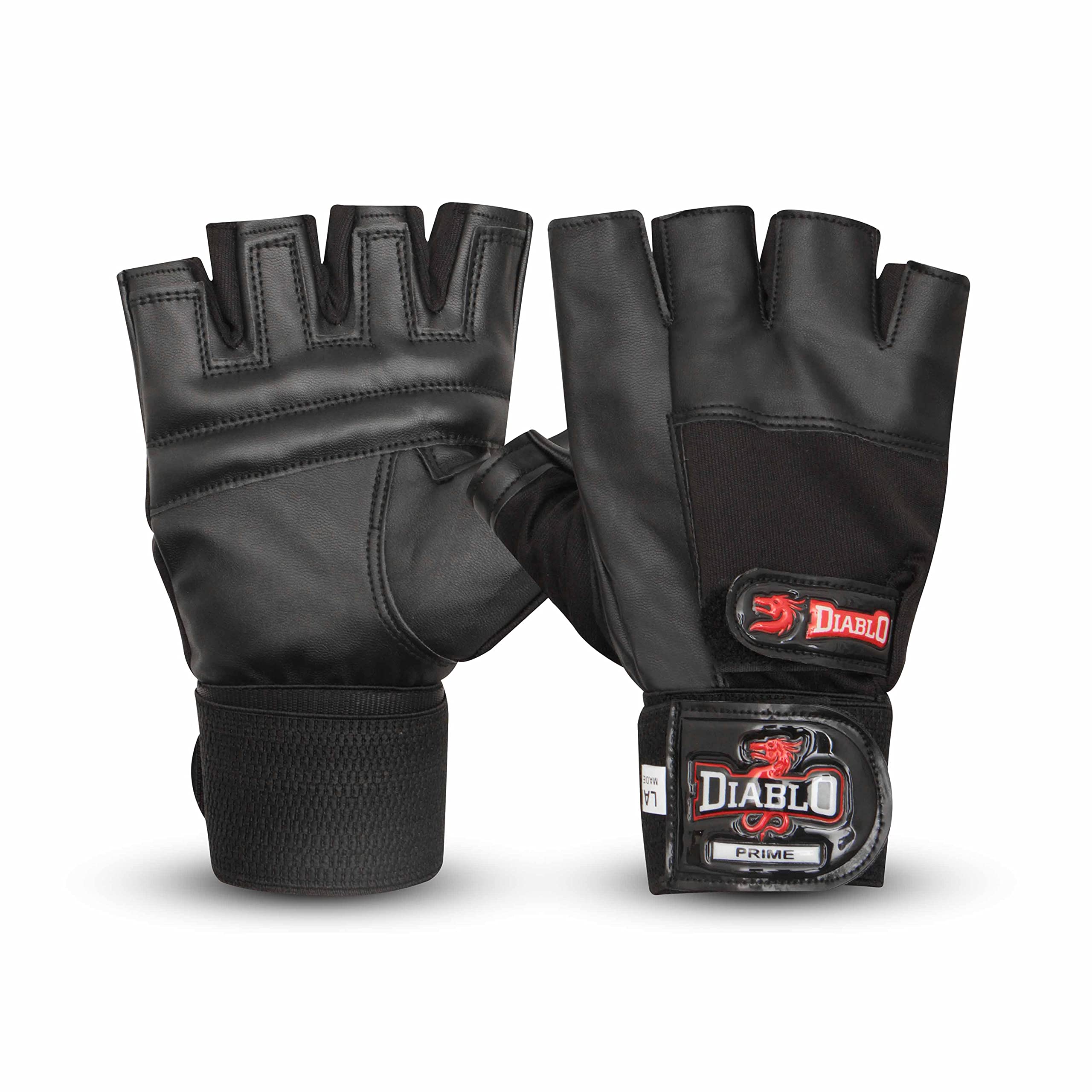 DIABLO Home Gym PRIME Leather Gym Gloves (B07DFGJWYH) Amazon Price History, Amazon Price Tracker