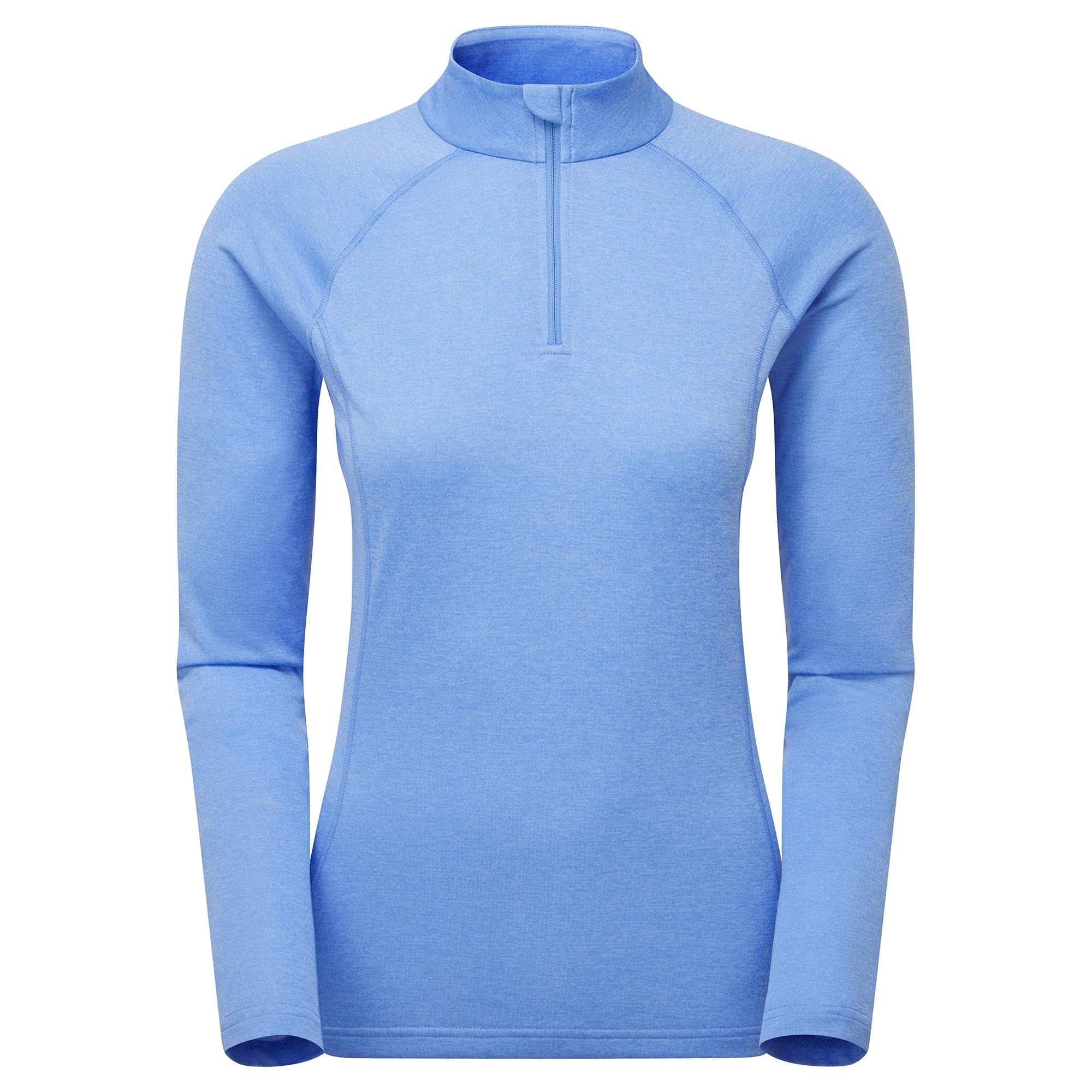 Montane Women's Cornflower Dart Zip Neck T-Shirt