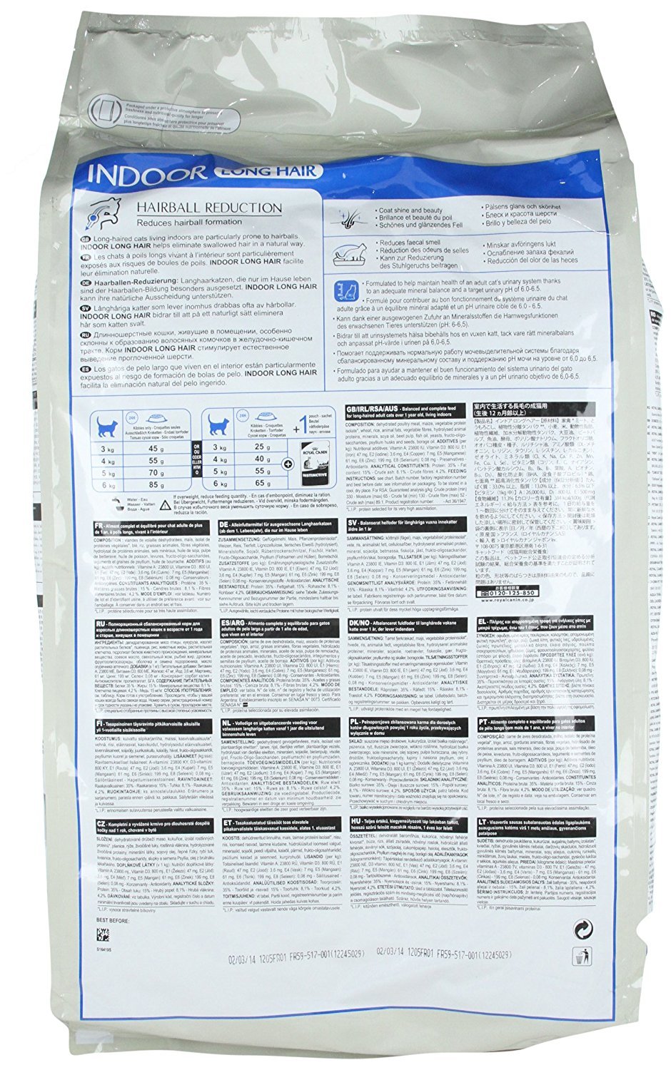 Royal Canin 55158 Indoor Long Hair 10 kg - Katzenfutter