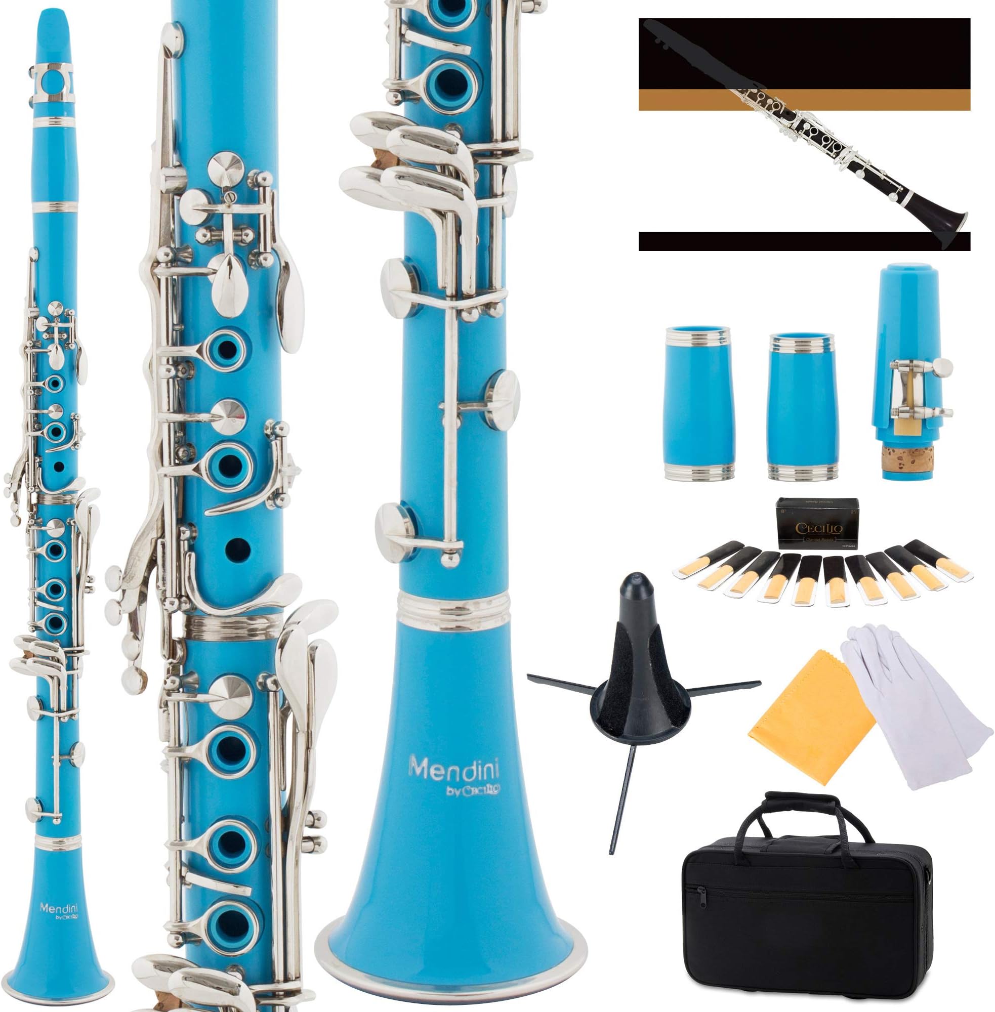 Amazon.com: Yamaer Bb Clarinet,Beginner B Flat Clarinets for Adult,band ...